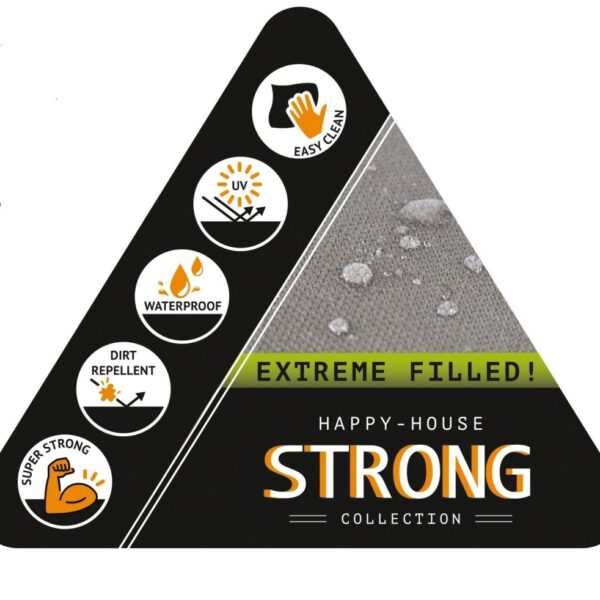 Happy-House Hundetasche / Reisetasche Strong Grau