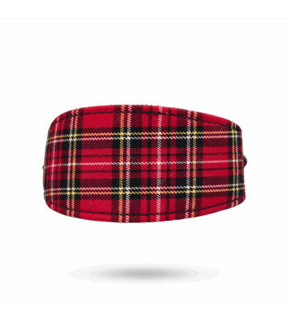 MALUCCHI Windhund Halsband Tartan