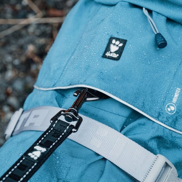 Hurtta Regenmantel Monsoon Grau