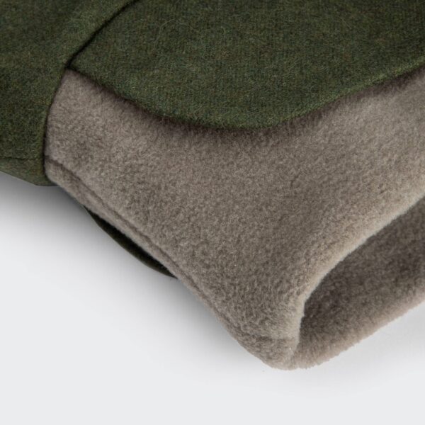 CLOUD7 Hundemantel Brooklyn Flanell Fern Green – Bild 3