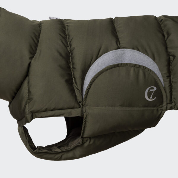 CLOUD7 Hundemantel Alaska Olive – Bild 5