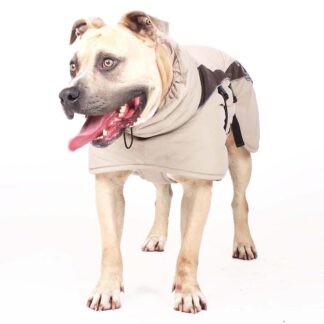 Sofa Dog Wear Hundemantel Feek COMFORT Beige geeignet auch für kräftigere Rassen