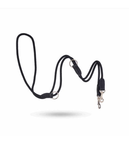 MALUCCHI Hundeleine Movie Nylon Schwarz