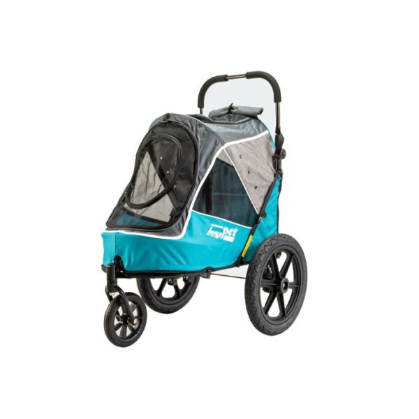 InnoPet® Hundebuggy/Fahrradanhänger "Sporty Trailer Evolution" - IPS-057/B - Ocean Blue