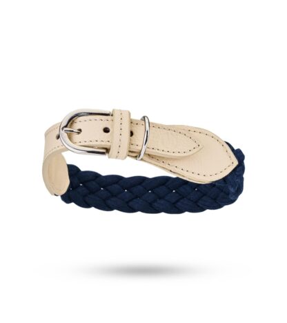 MALUCCHI Halsband Braid Trekker Blau-Beige – Bild 3