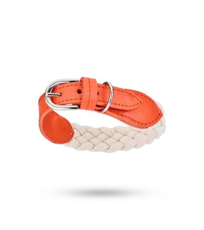 MALUCCHI Halsband Braid Trekker Mango-Weiß – Bild 3