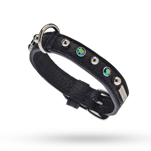 MALUCCHI Halsband Bright Schwarz 3 cm