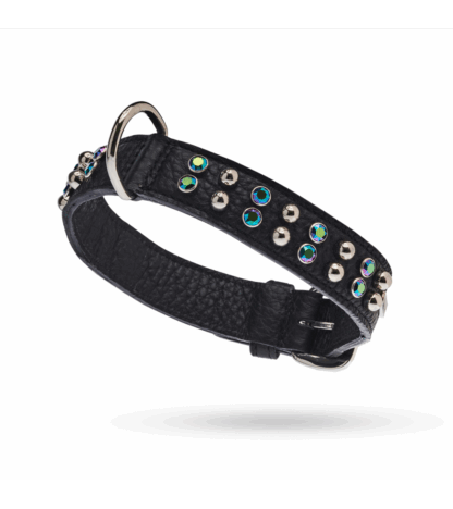 MALUCCHI Halsband Bright Schwarz 3 cm