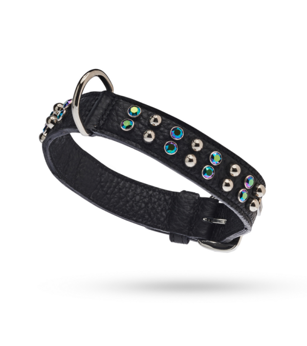 MALUCCHI Halsband Bright Schwarz 3 cm