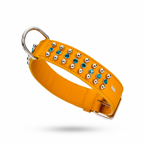 MALUCCHI Halsband Bright Sahara 4 cm