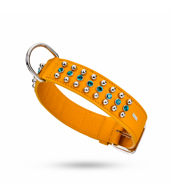 MALUCCHI Halsband Bright Sahara 4 cm