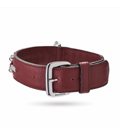 MALUCCHI Halsband Bright Braun 3 cm – Bild 2