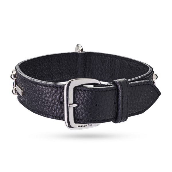 MALUCCHI Halsband Bright Schwarz 3 cm