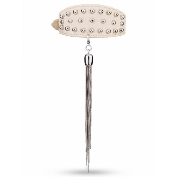 MALUCCHI Windhund Halsband Bullet White