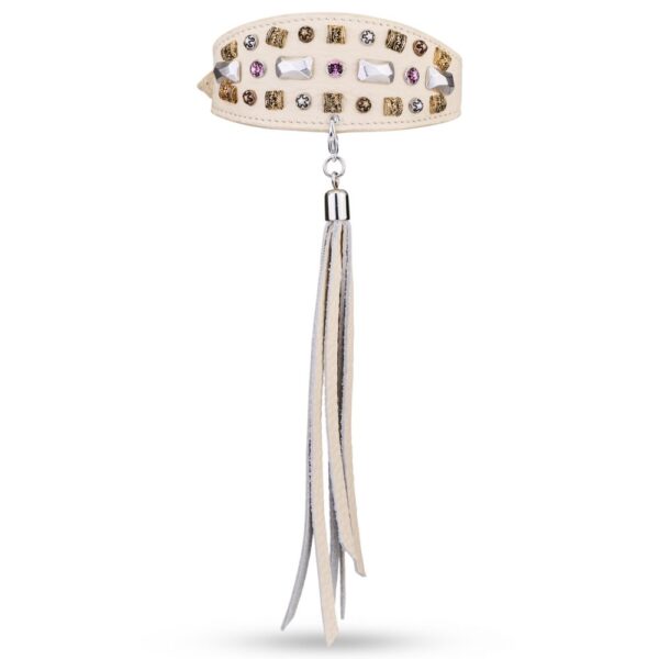 MALUCCHI Windhund Halsband Petra Amethist