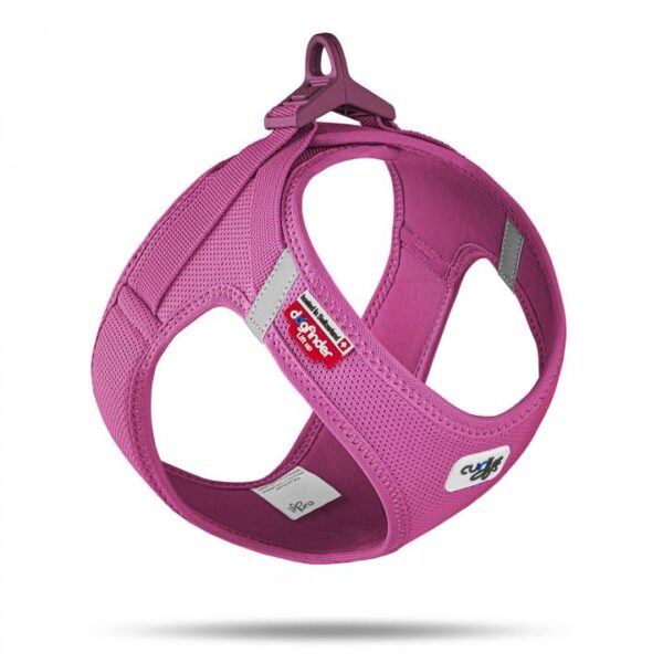CURLI Weste Harness Verschluss AIR-MESH Fuchsie