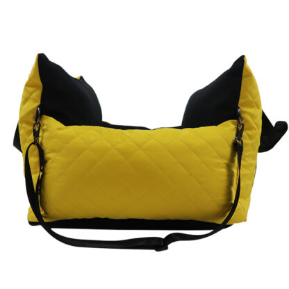Chiara LIV Auto-Hundetasche Luxury Gelb – Bild 3