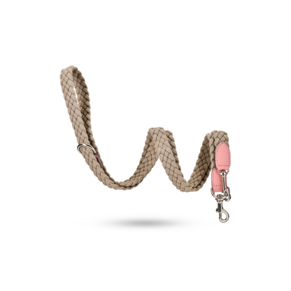 MALUCCHI Hundeleine Braid Trekker Pure Pink