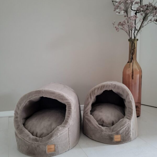 hundewerk Hundebett Iglo Castorino Sand – Bild 3