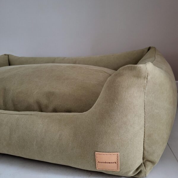 hundewerk Hundebett Denim Frosen 60 x 50 x 26 cm – Bild 2