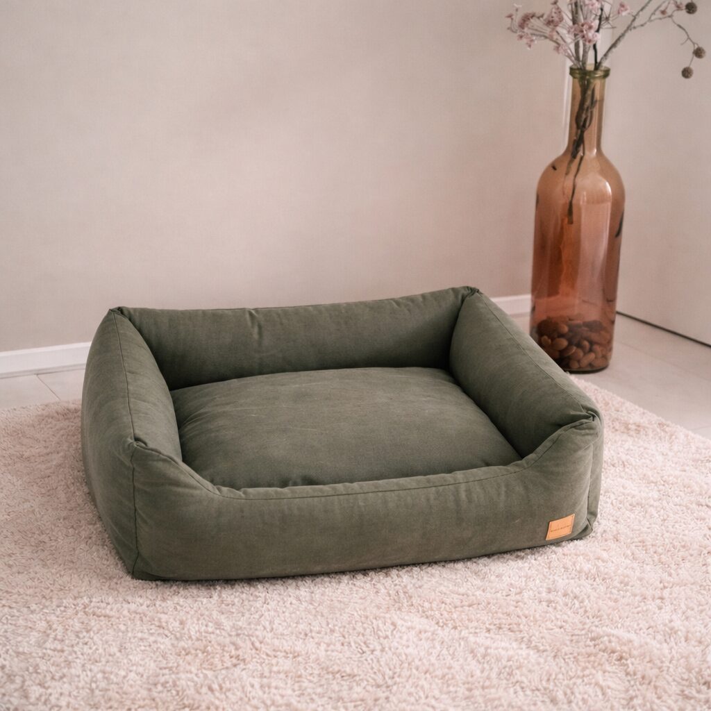 hundewerk Hundebett Denim Olive