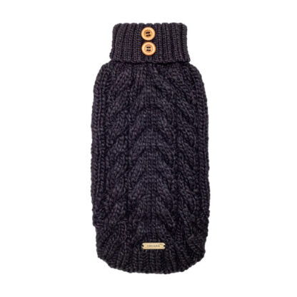 CHIARA Hundepullover Schwarz Gr. L