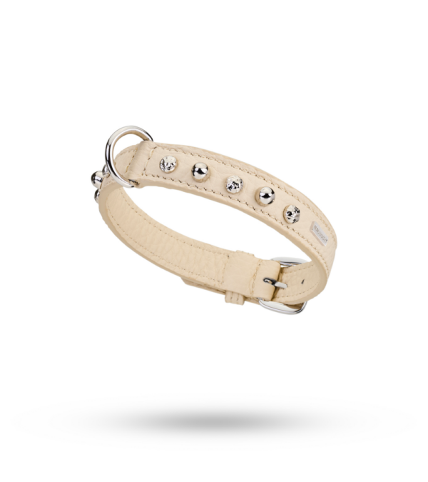 MALUCCHI Halsband Bullet 2 cm Weiß