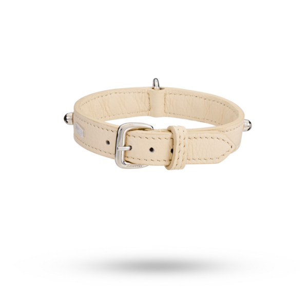 MALUCCHI Halsband Bullet 2 cm Weiß
