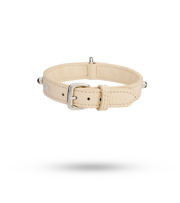 MALUCCHI Halsband Bullet 2 cm Weiß – Bild 2