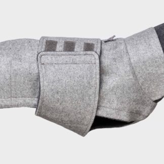 CLOUD7 Hundemantel Windspiel Brooklyn Flanell Grey