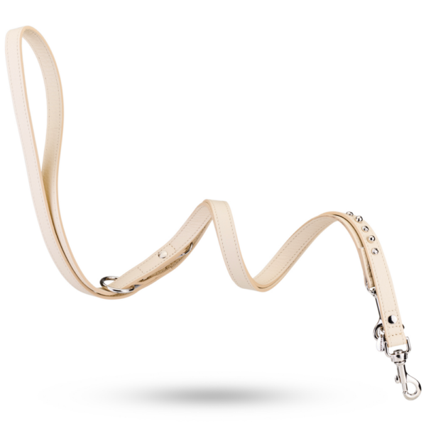 MALUCCHI Halsband Bullet 4 cm Weiß