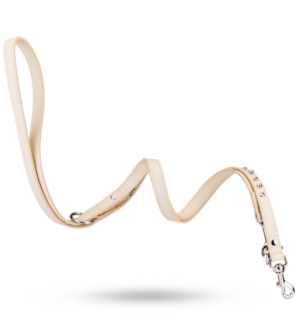 MALUCCHI Halsband Bullet 4 cm Weiß – Bild 3