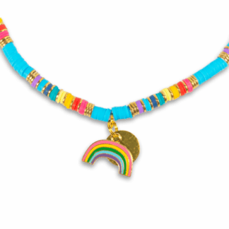 DWAM Rainbow Hundekette Blau