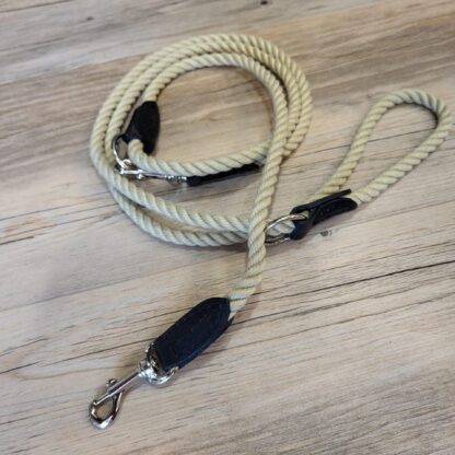 hundewerk Hundeleine Nautic Rope Schwarz