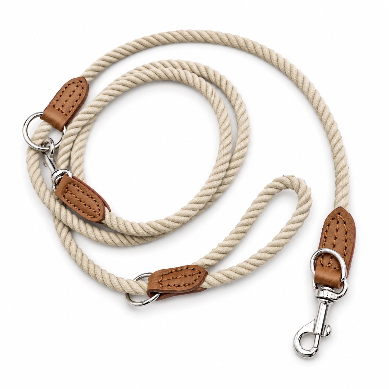 hundewerk Hundeleine Nautic Rope Nocciola