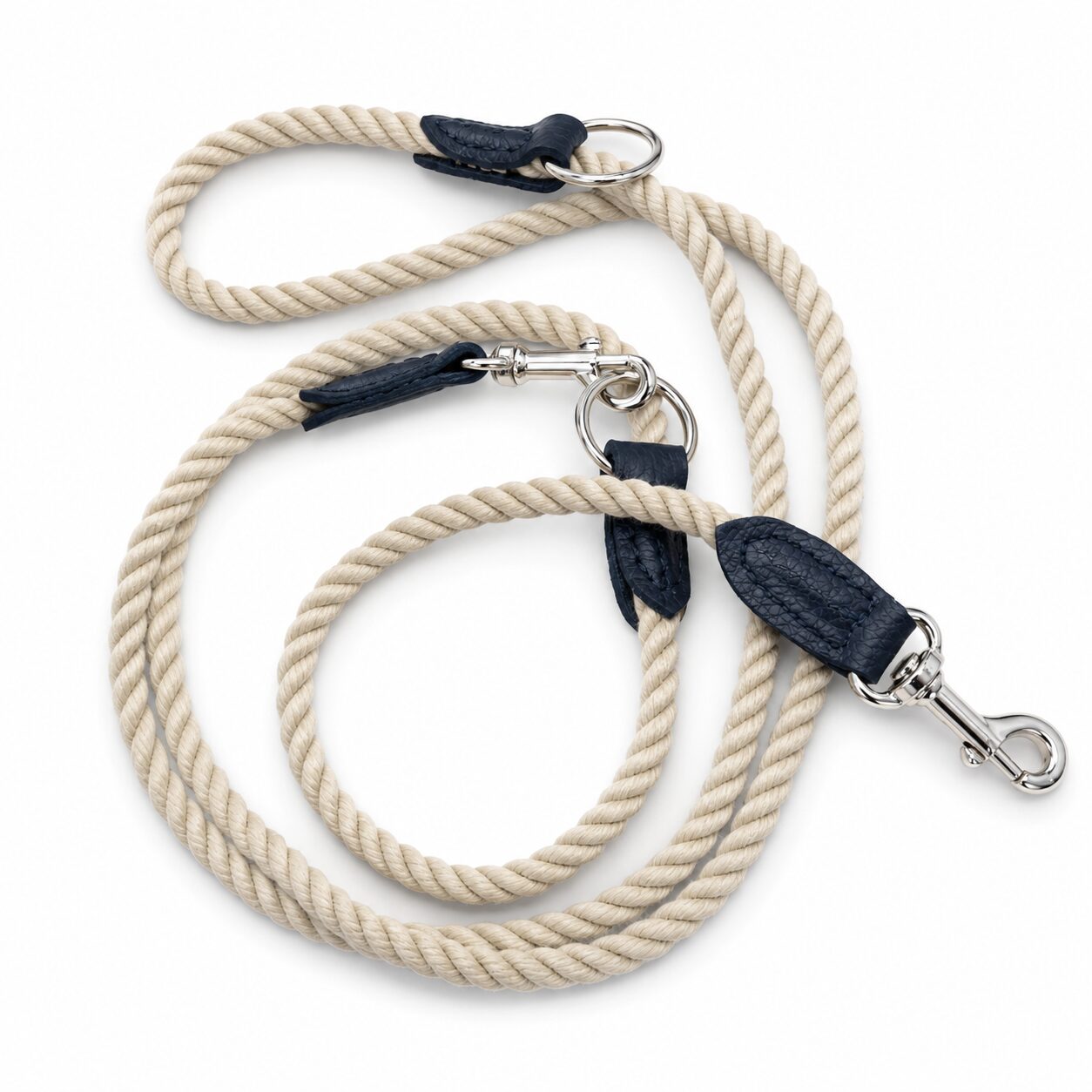 hundewerk Hundeleine Nautic Rope Blau