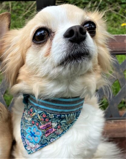 Moo & Marlii Bandana LOVELY FLOWERS - leaf – Bild 2