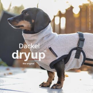 Actionfactory Hundebademantel für Dackel