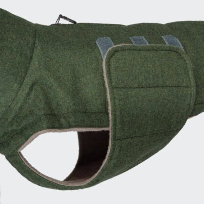 CLOUD7 Hundemantel DACKEL Brooklyn Flanell Fern Green – Bild 2