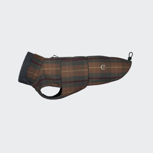 CLOUD7 Hundemantel DACKEL Brooklyn Waxed Tartan