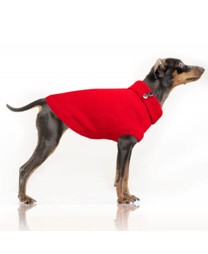 Milk & Pepper Strickpullover Helsinki Rouge Bulldogge – Bild 4