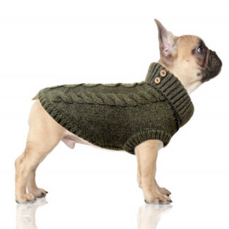 Milk & Pepper Strickpullover Irvin Kaki
