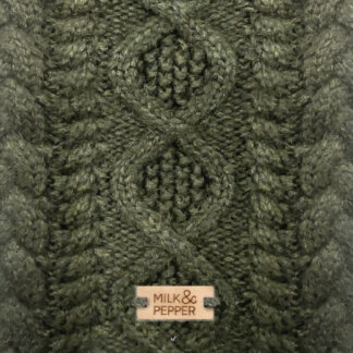 Milk & Pepper Strickpullover Irvin Kaki