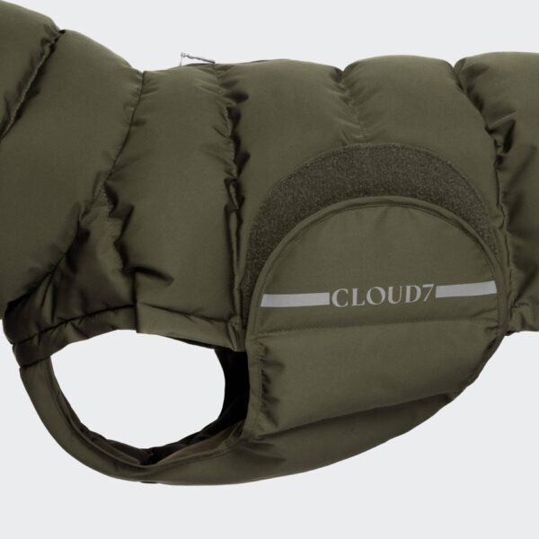CLOUD7 Hundemantel Alaska Olive – Bild 2