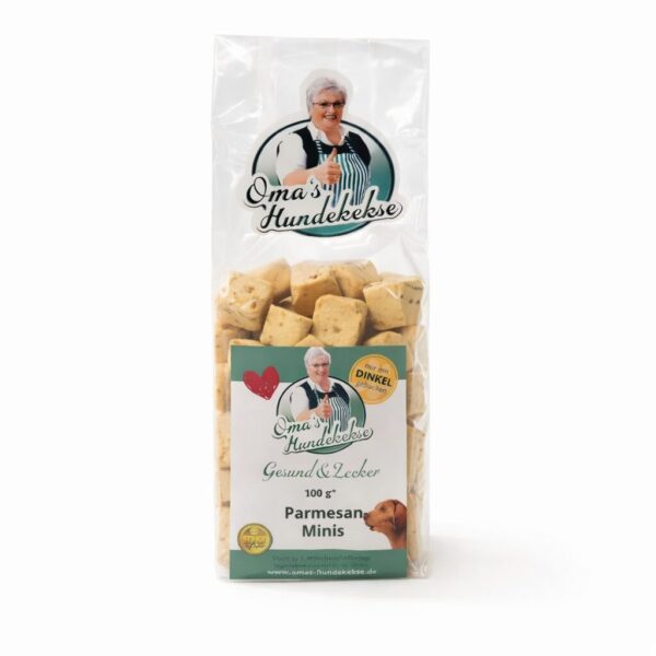 Oma´s Hundekekse Mini´s mit Parmesan
