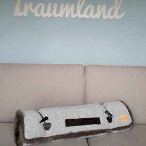 hundewerk Reisedecke Zottel Braun