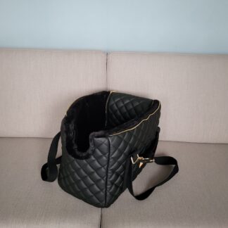 hundewerk Hundetasche MOLA Artleder Black