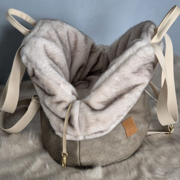 hundewerk Hundetasche Lolita Sand – Bild 2