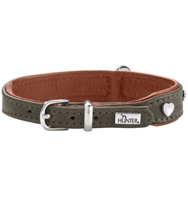 Hunter Halsband München Mini grün/cognac – Bild 4