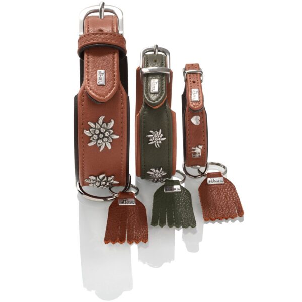 Hunter Halsband München grün/cognac – Bild 4